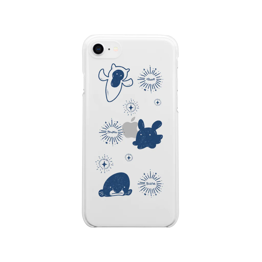 イニミニ×マートの深海アイドル Soft Clear Smartphone Case