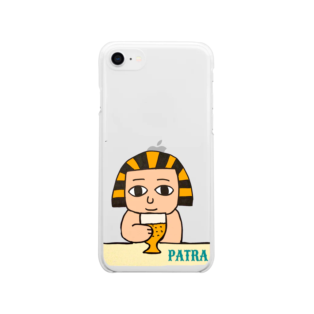 PATRAのBARぱとらちゃん Soft Clear Smartphone Case