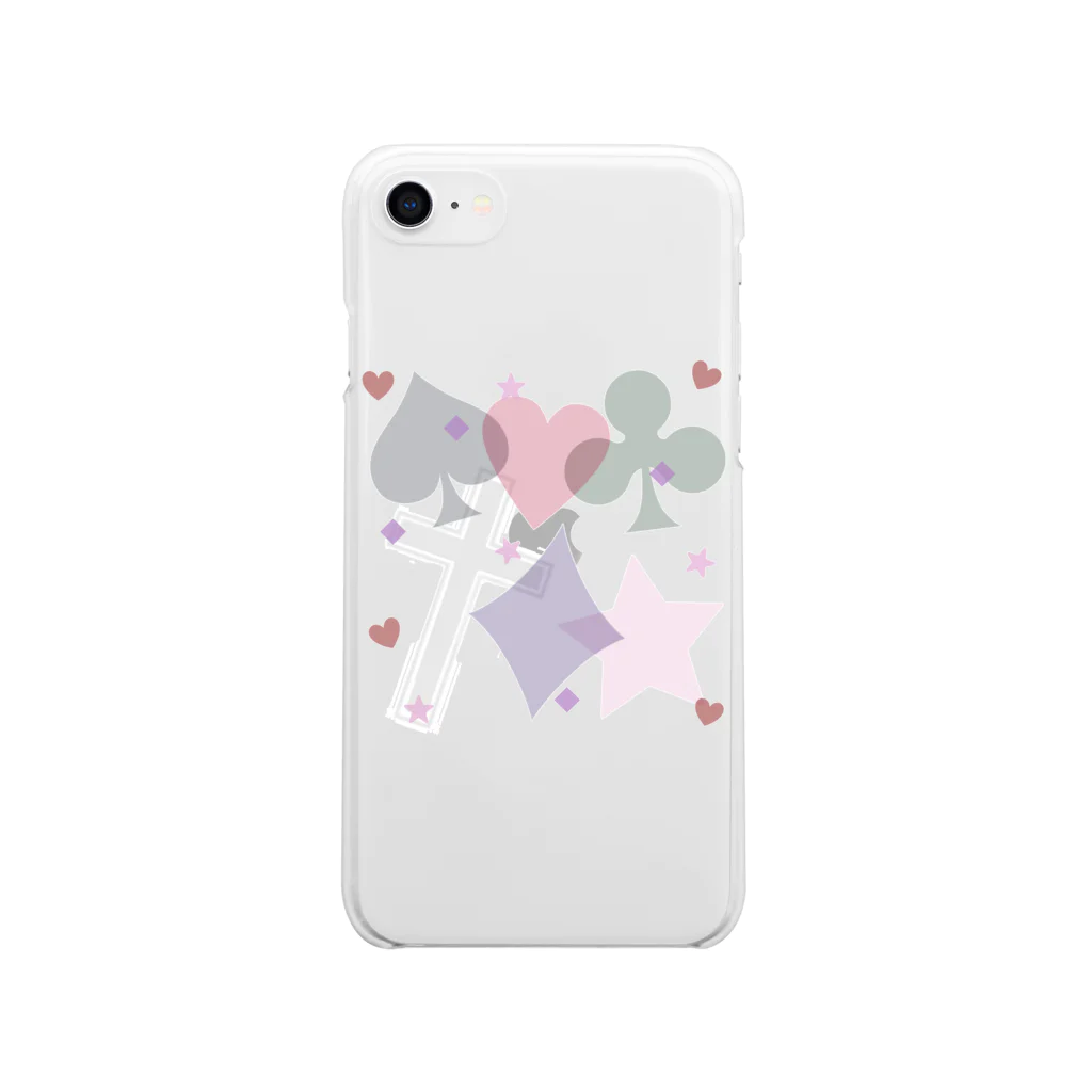 𝕞𝕠𝕣𝕚𝕜𝕒𝕪𝕠 ♦️♣️🔔🌹の推しのいろ・オール Soft Clear Smartphone Case