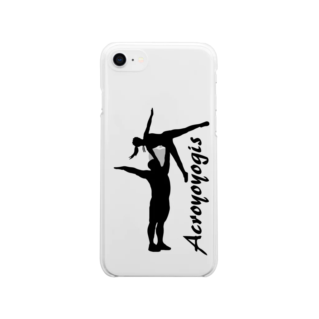 JuggernautCheerのAcroYoyogis2017 Soft Clear Smartphone Case