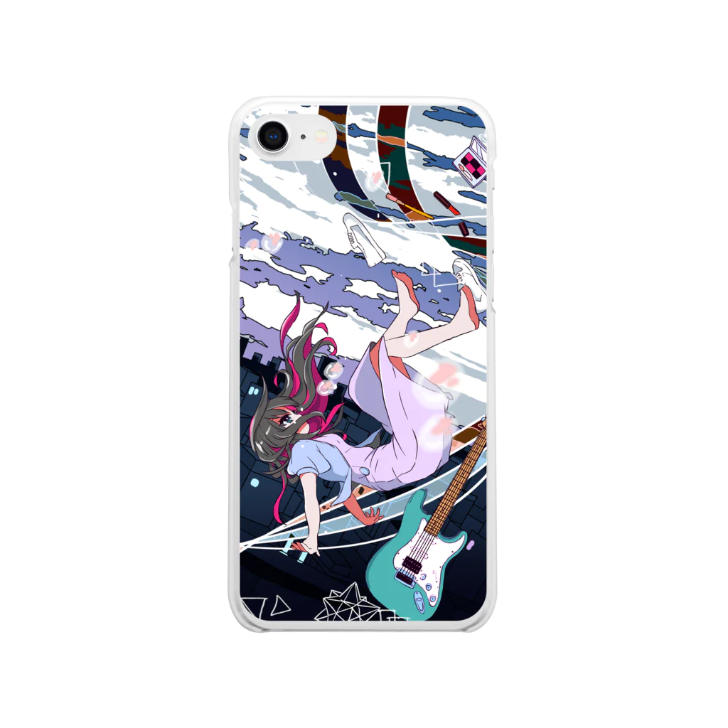 ZETTAI CHU-KAKUの泡沫スカイダイブ Soft Clear Smartphone Case