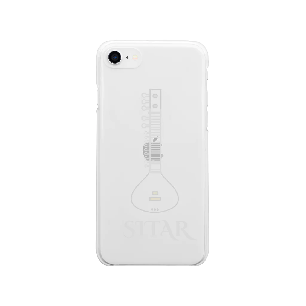 Soul Of RythmsのSitar Soft Clear Smartphone Case