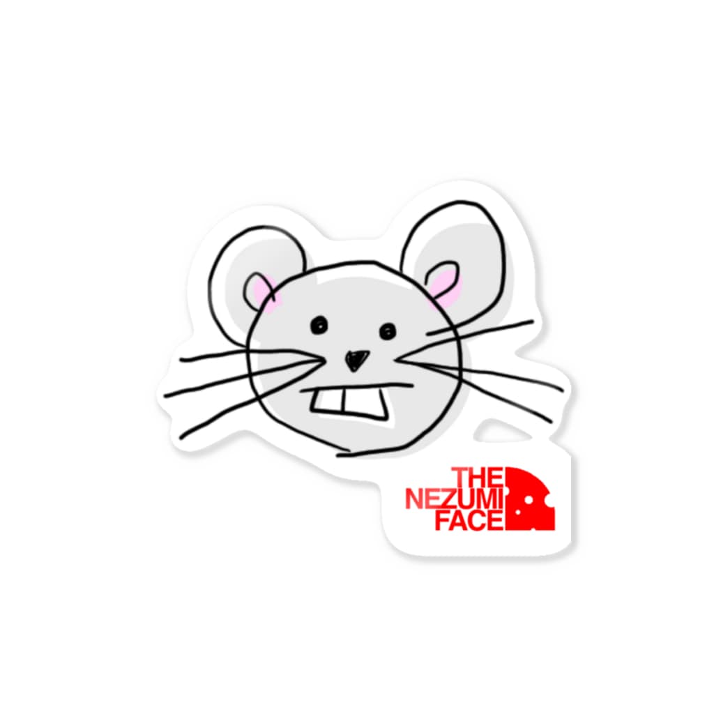 THE NEZUMI FACEのTHE NEZUMI FACE NO.1　ステッカー Sticker