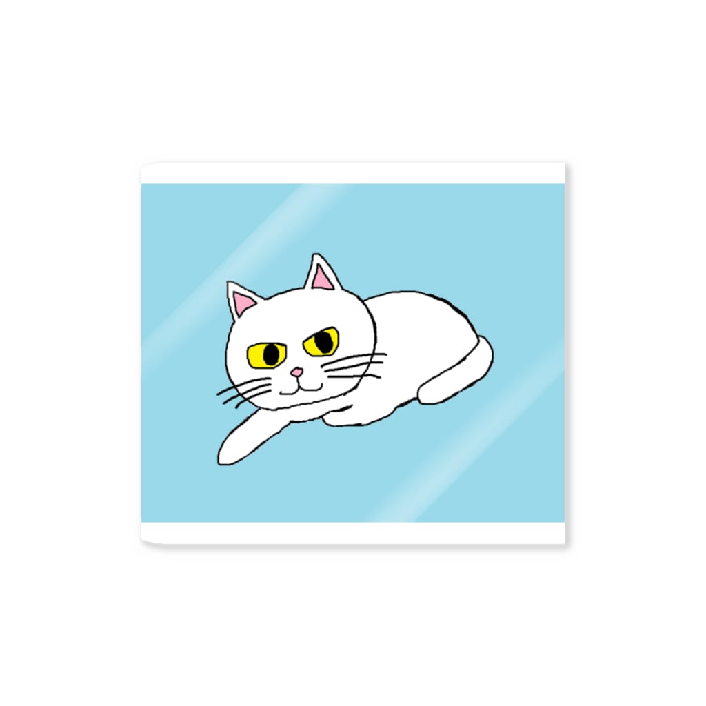 ミッコラは家から出ないの白猫さん Sticker
