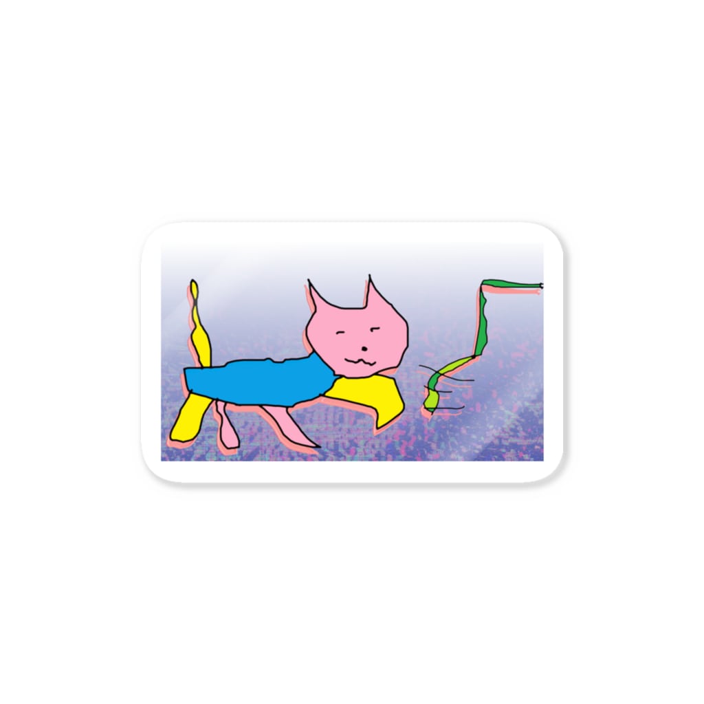 水草の猫マン２０２１ Sticker