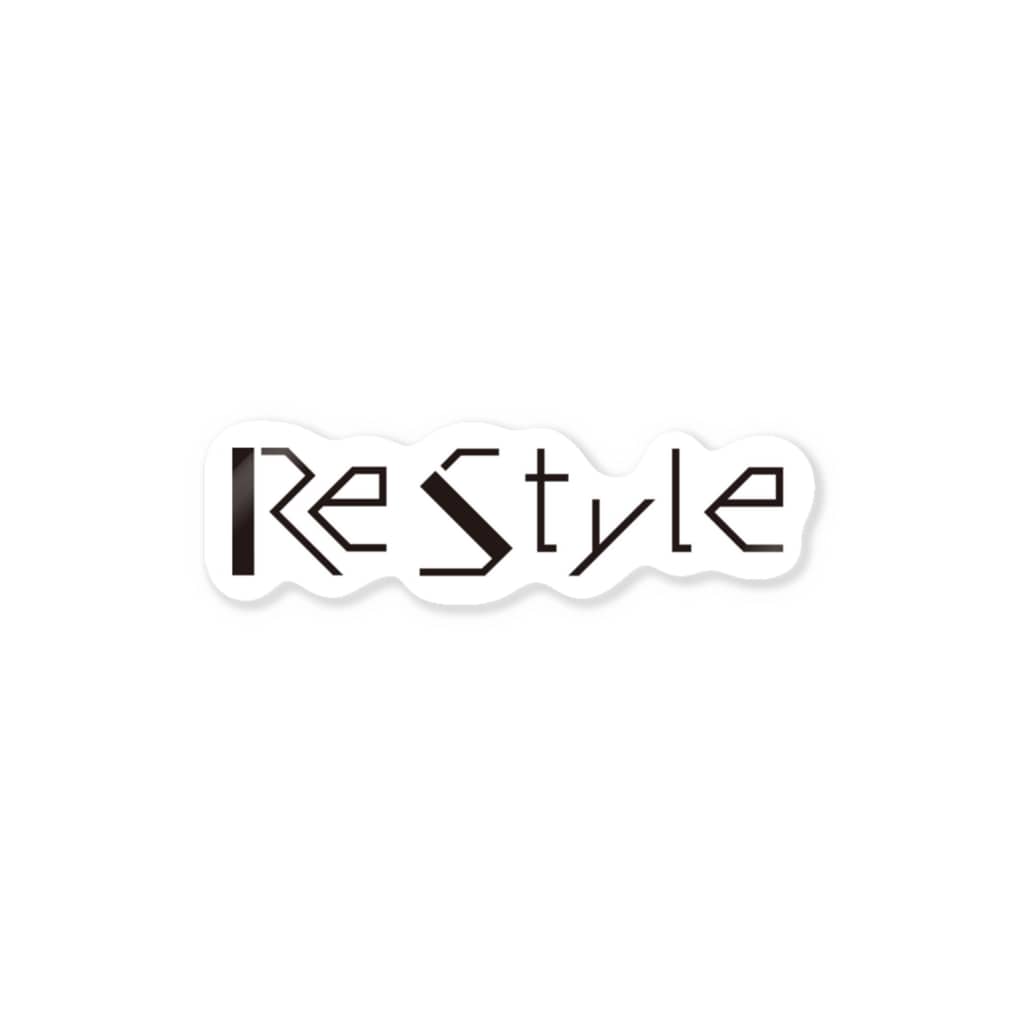 Restyleストアのロゴステッカー Sticker