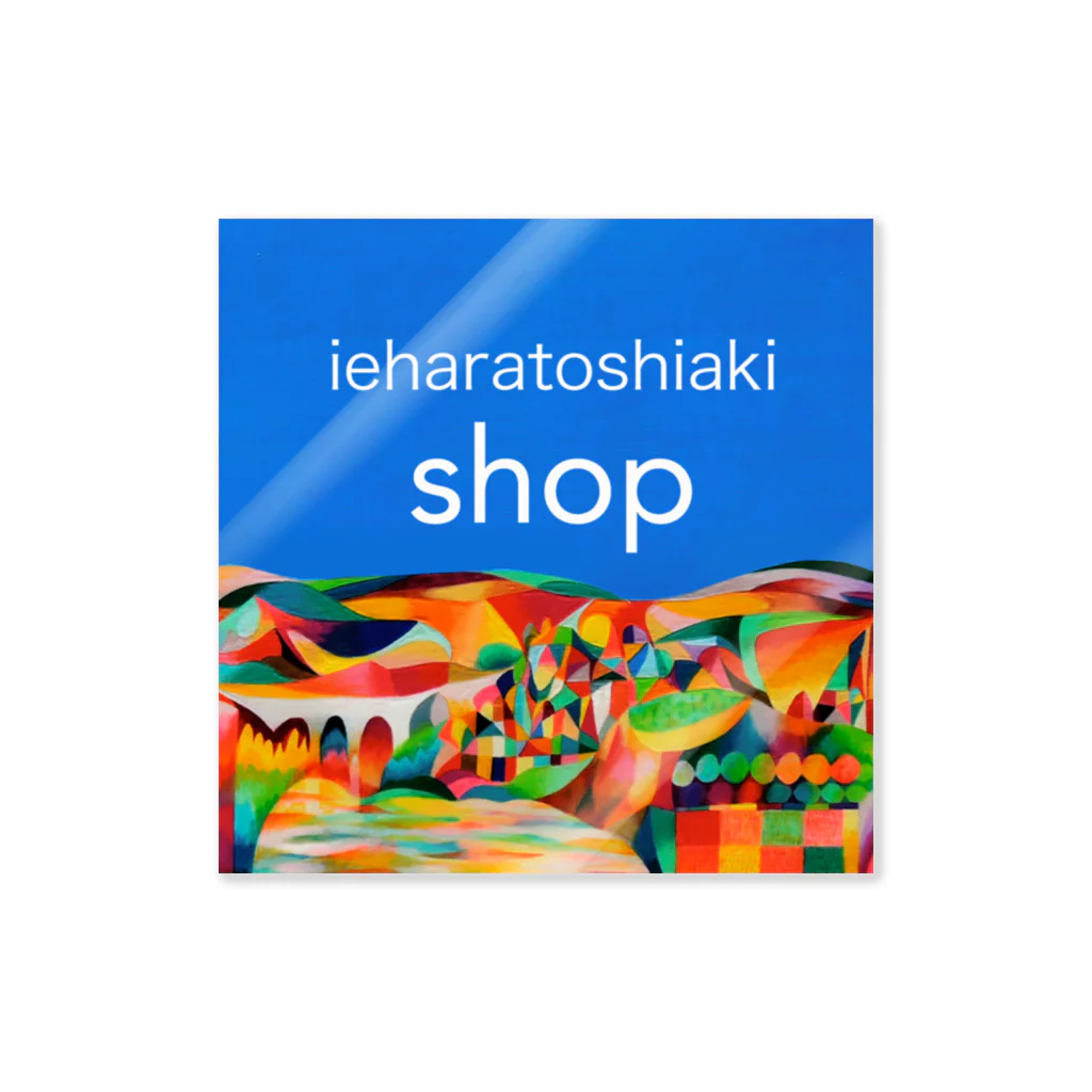 ieharatoshiakiのieharatoshiaki shop ステッカー