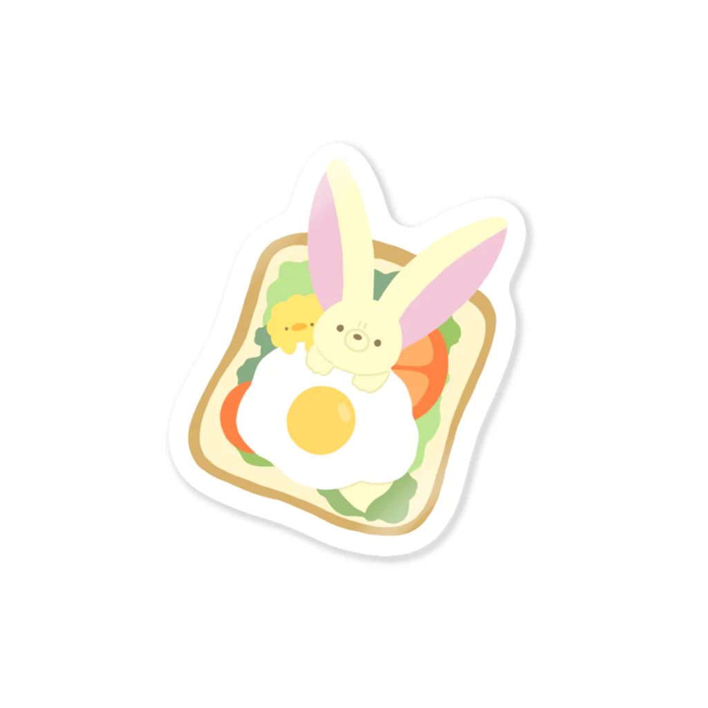 フェネックびよりのフェネックサンド🥪 Sticker