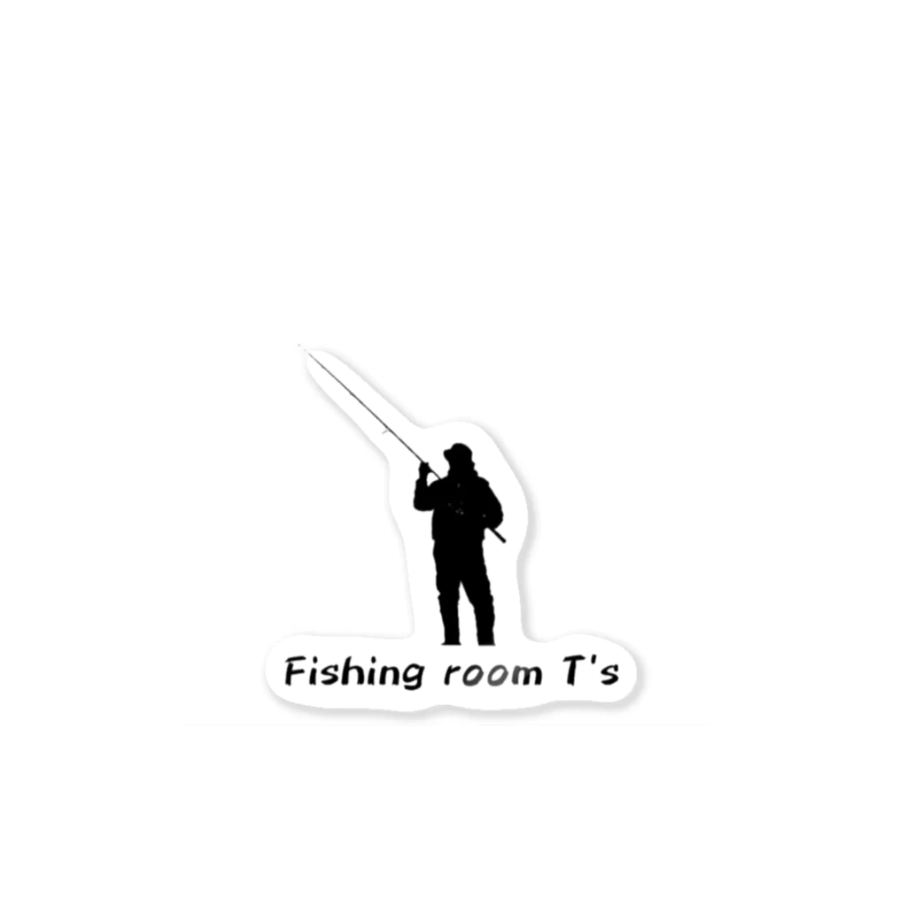 Fishing room T'sのFishing room T's Sticker