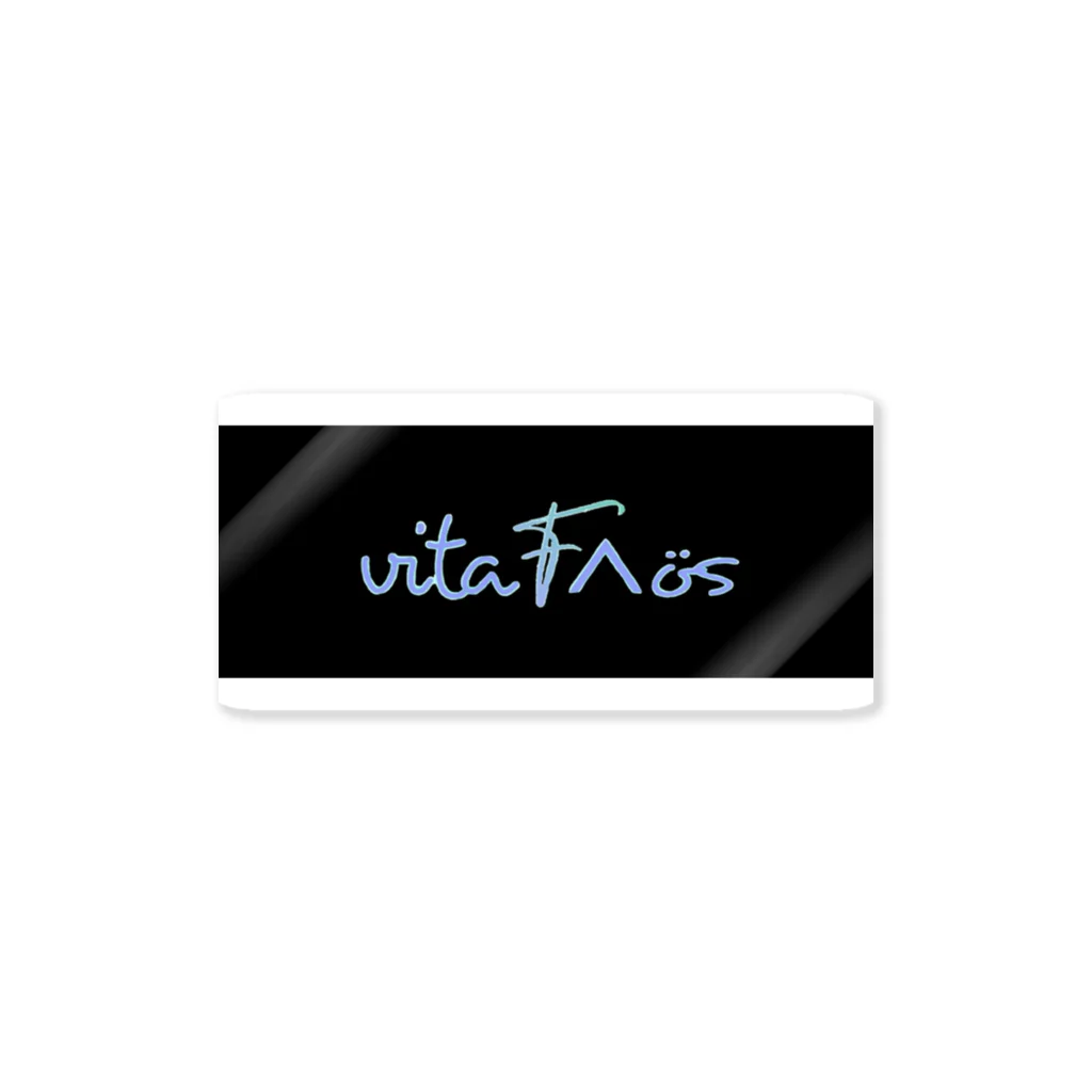 vita F∧ösのショップロゴ ステッカー