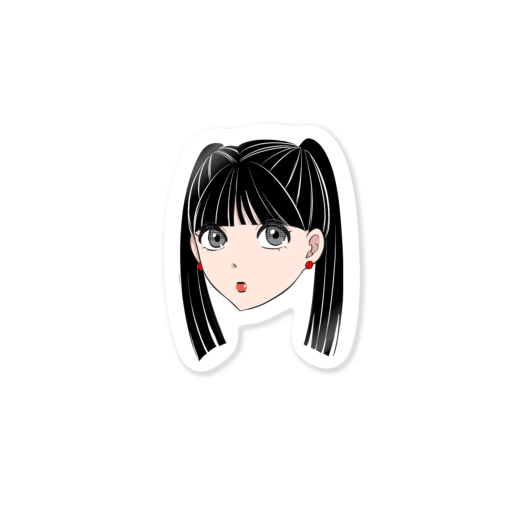 misu___waterの女の子ステッカー1 Sticker