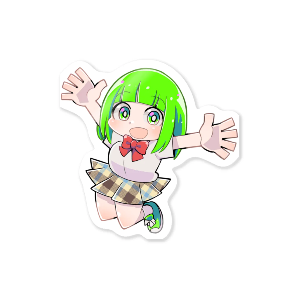 ヨンクラ購買部のSDキミエちゃん Sticker