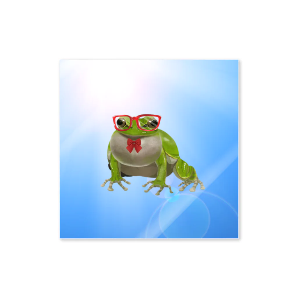 君と僕との恋愛事情のカエル🐸 Sticker