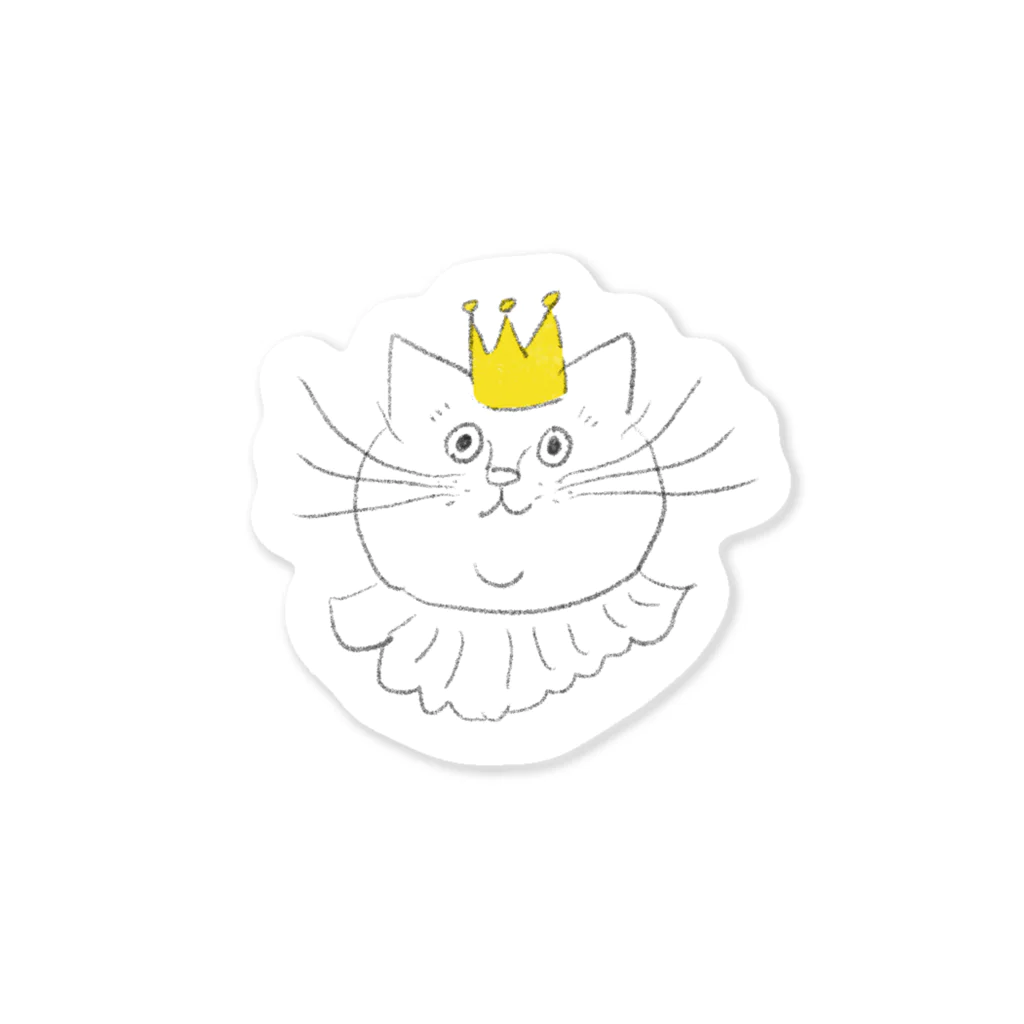 ブリティッシュショートヘアのハロルド公のキング👑ハロルド Sticker