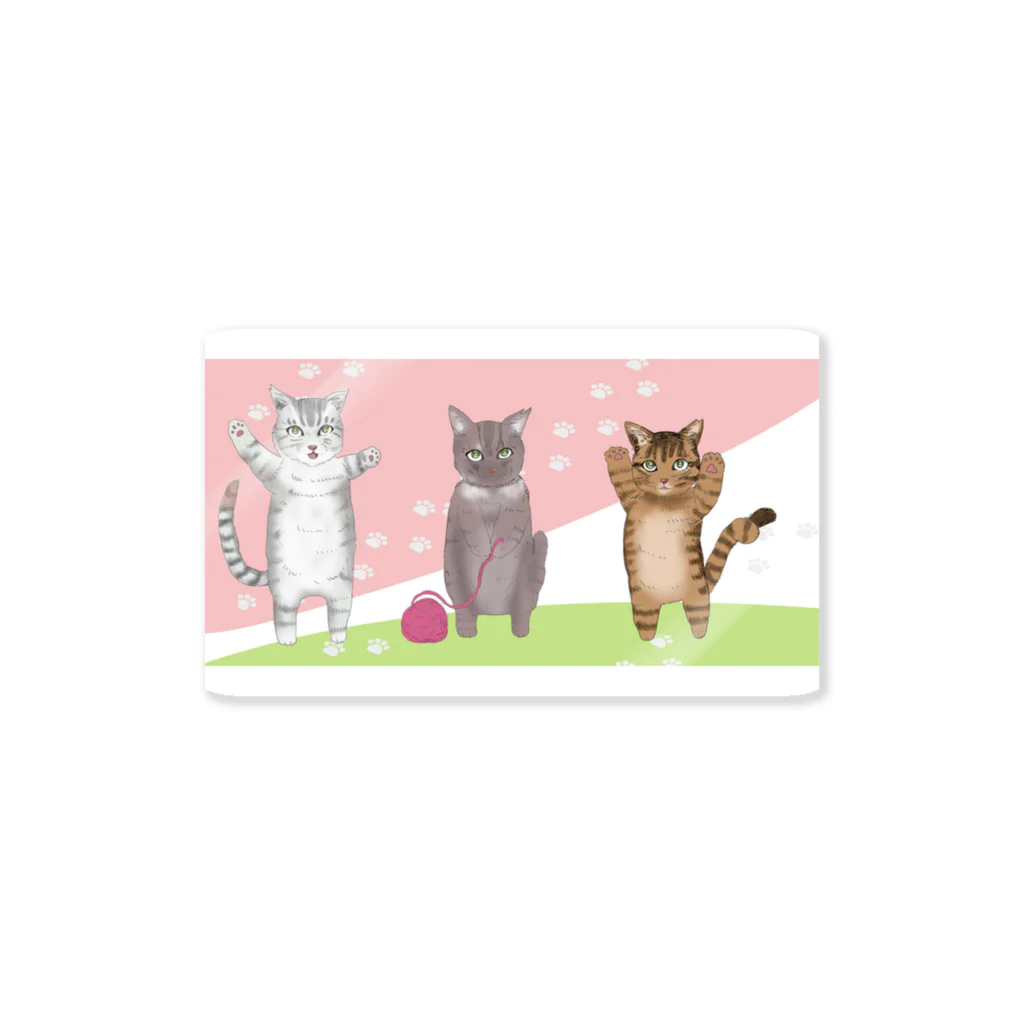 cat_loveのネコネコネコ Sticker