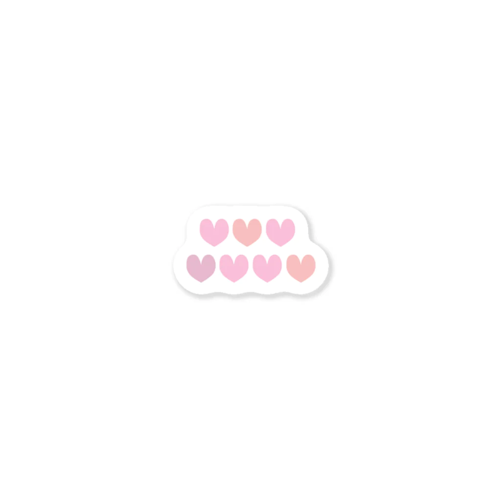 coolmeのheart * heart Sticker