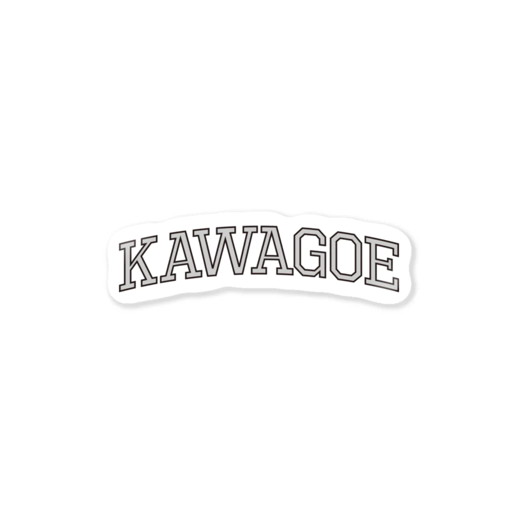 KAWAGOE GRAPHICSの世界の都市シリーズ　１　川越  Sticker