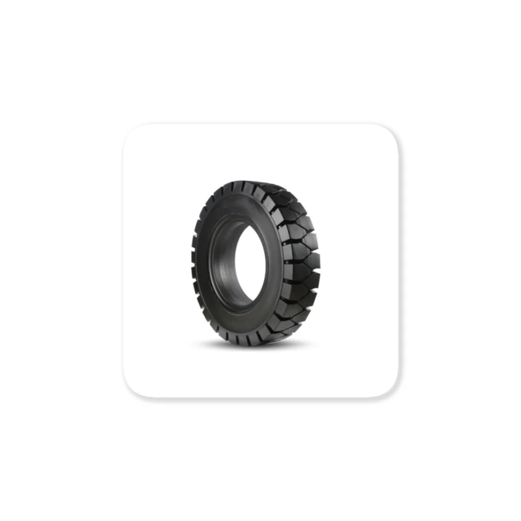 Zhejiang Kunrong Rubber Technology Co., Ltd.のKR333 ensures good resilience and high tensile strength Solid Tires For Forklifts-900-20 ステッカー