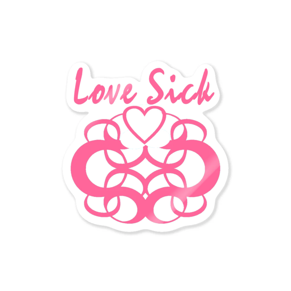 Cyber XXXのLove Sick Sticker