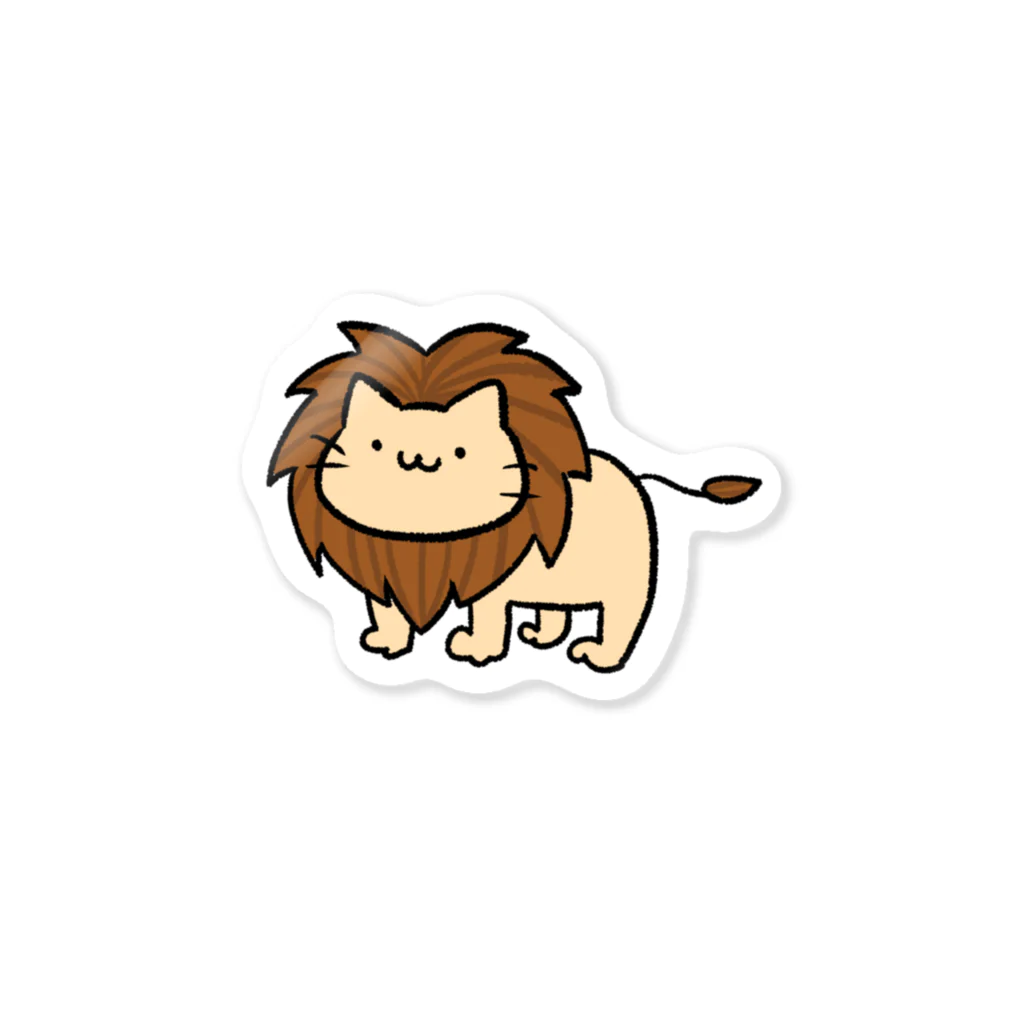 せきれいのねこらいおん Sticker