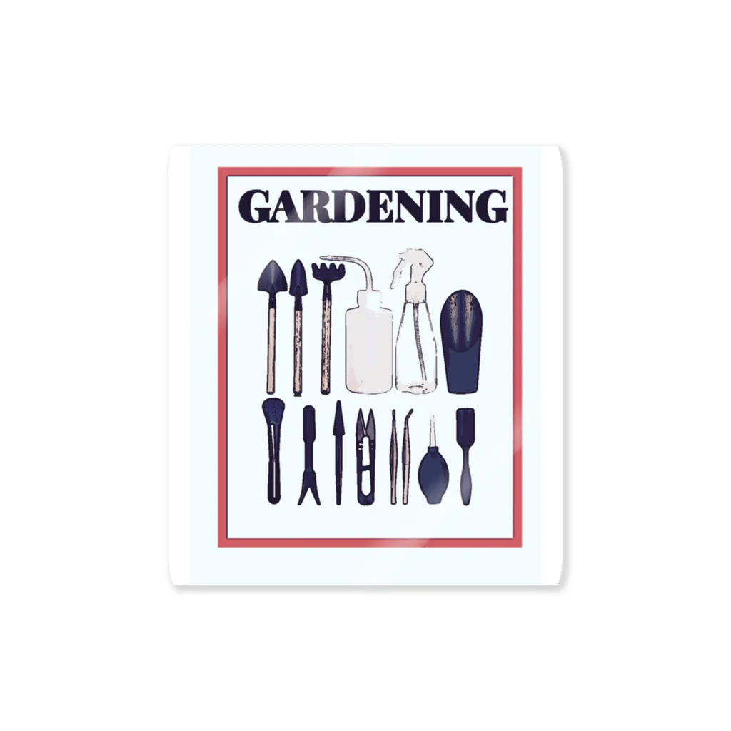 パキポキさんのGARDENING Sticker