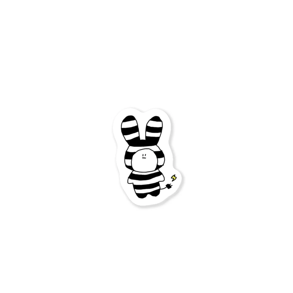 宇宙人の電撃うさぎくん。 Sticker