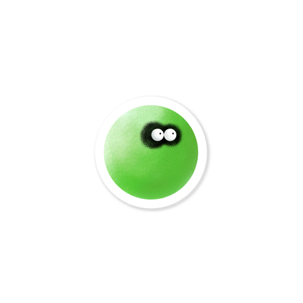 eye ball eye from KANAKOのEBE グリーン Sticker