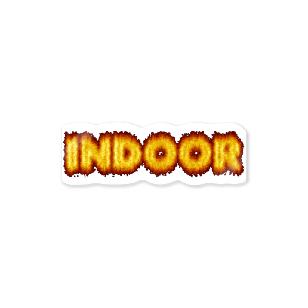 mnpbのINDOOR ステッカー