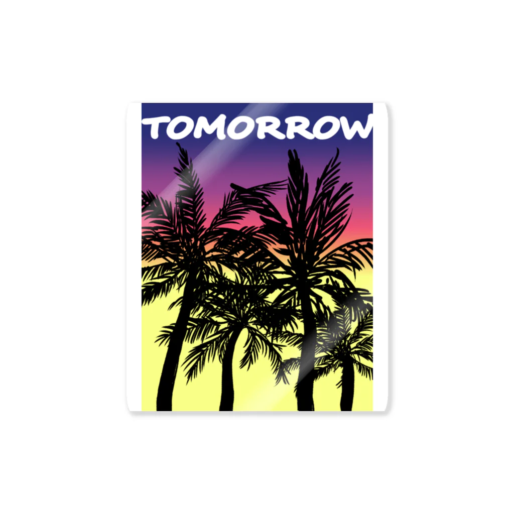 ラクガキ工房のTOMORROW Sticker