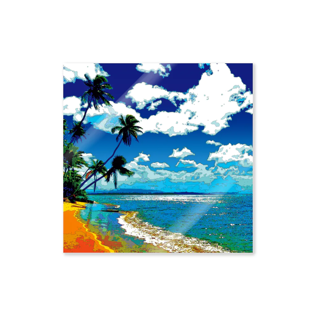 GALLERY misutawoのカリブ海の休日 스티커
