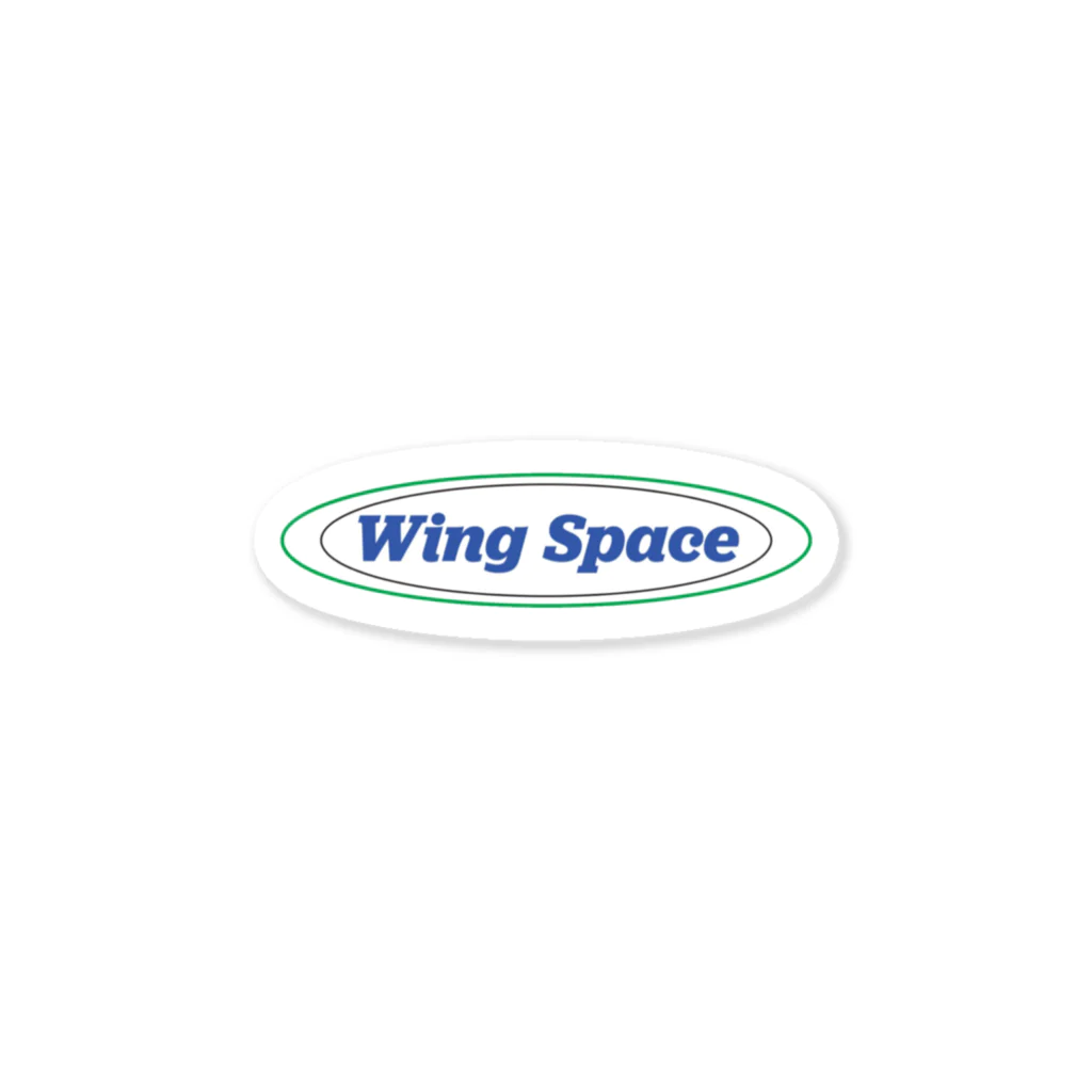 Wing SpaceのWing Space オリジナルアイテム ステッカー