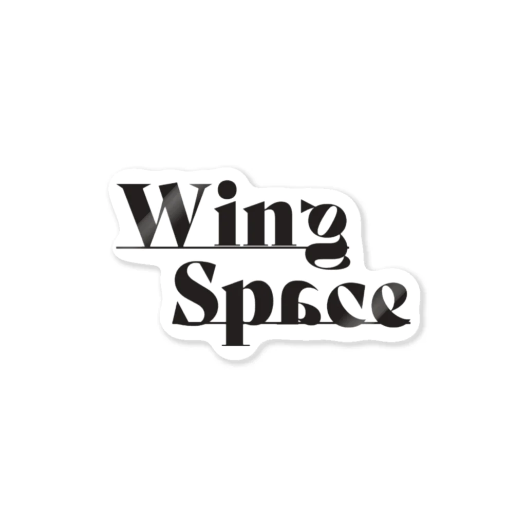 Wing SpaceのWing Space オリジナルアイテム ステッカー