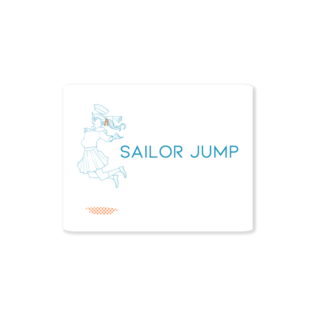 KAWAKAMI DAISHIROUのSAILIR JUMPちゃんⅡ ステッカー