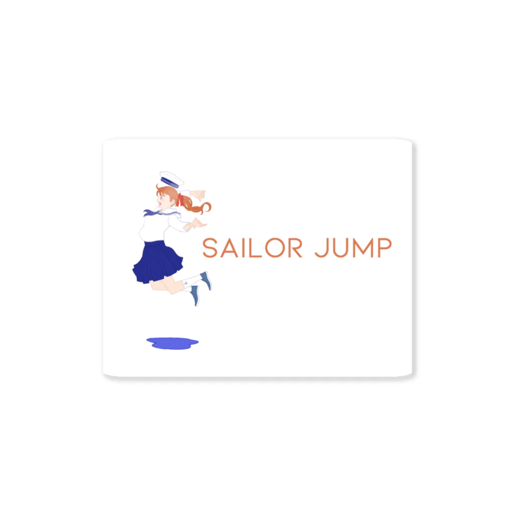 KAWAKAMI DAISHIROUのSAILOR JUMPちゃんⅠ ステッカー