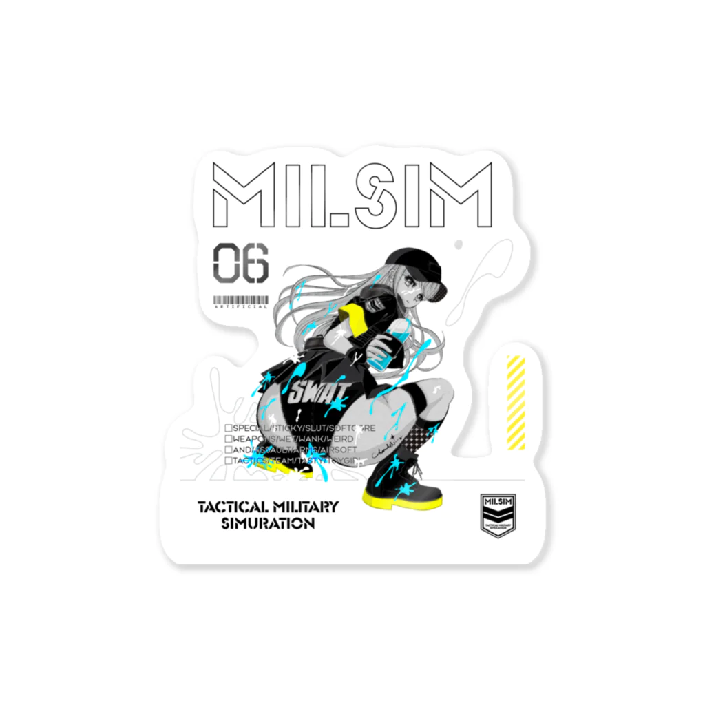 loveclonesのMILSIM 0559 カバーガール スティッキー ジェル Sticker