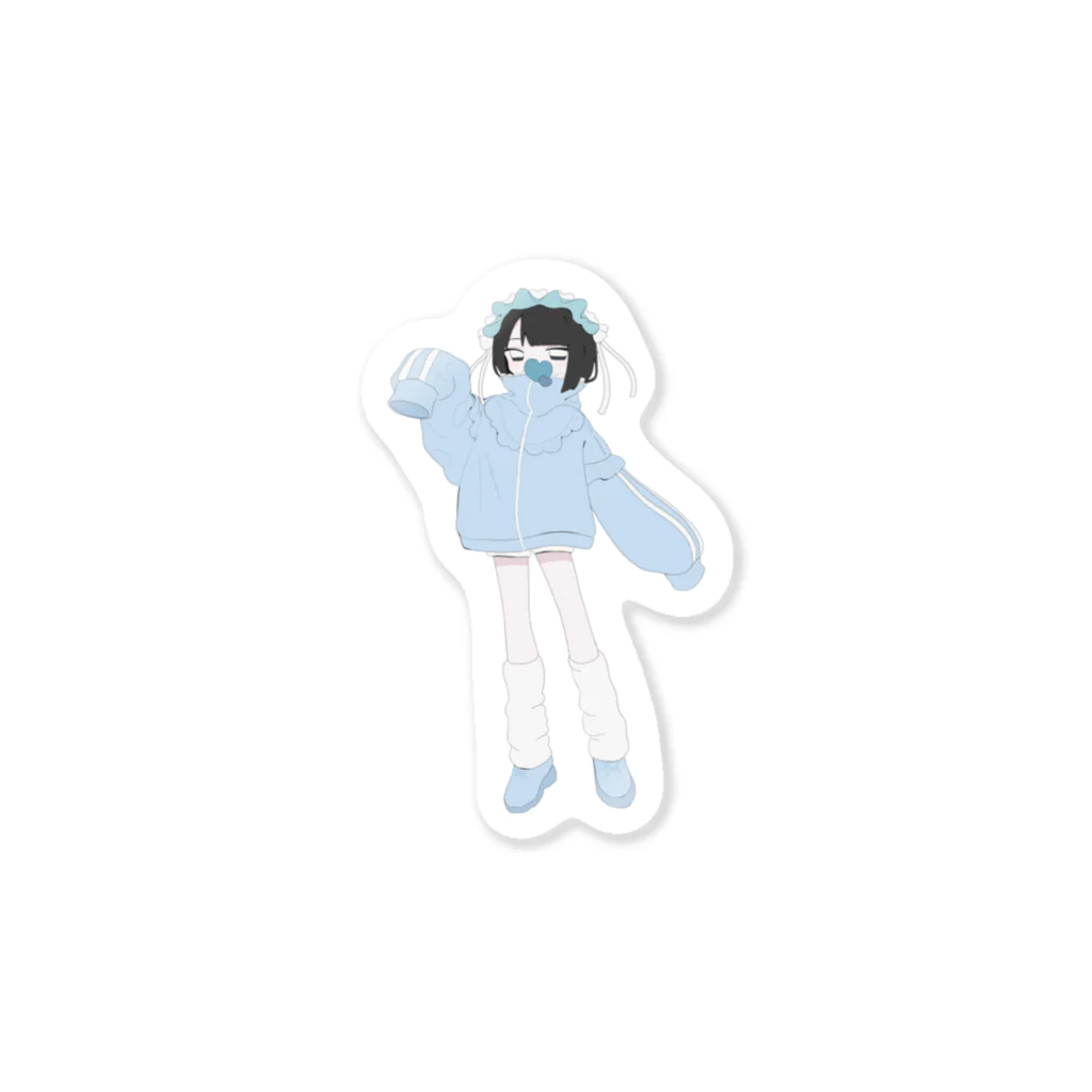 天使の輪の天使界隈 Sticker