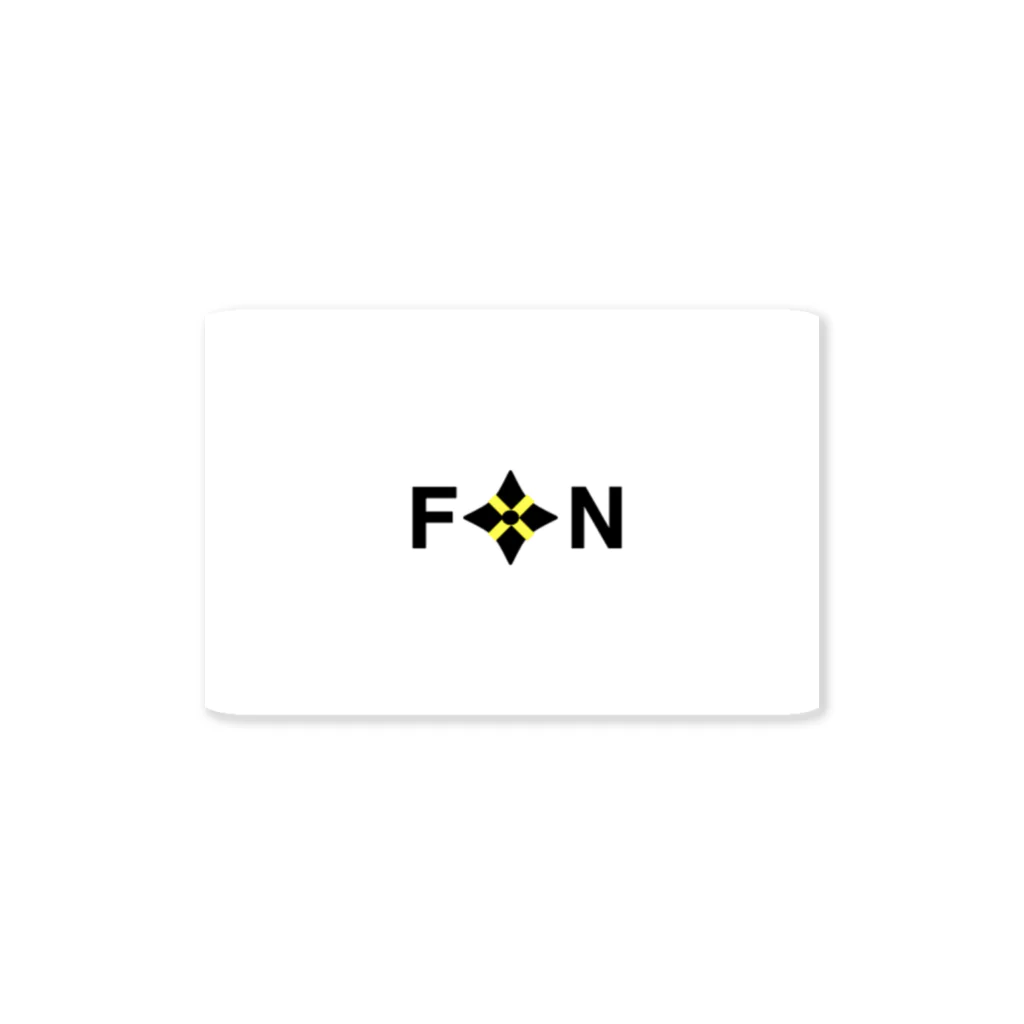 FUCKINONのFNロゴ Sticker