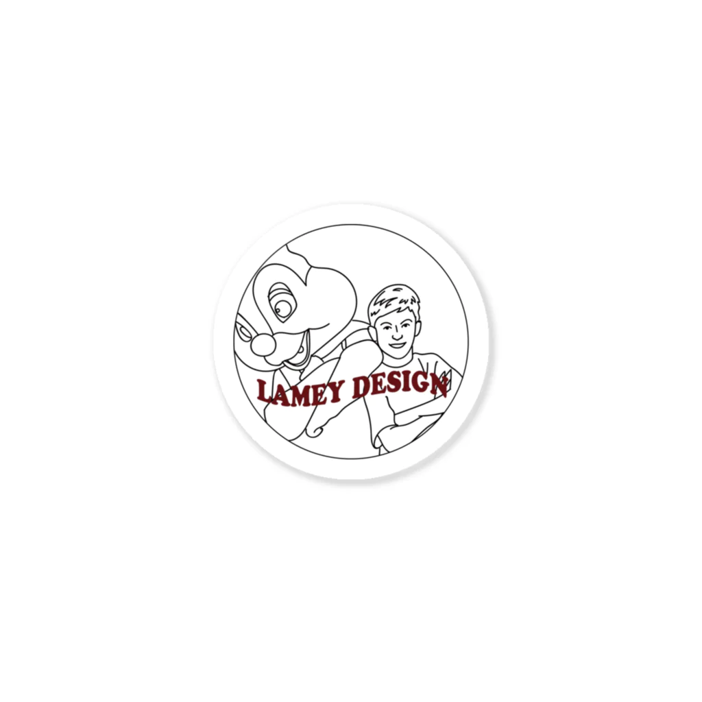 LAMEY_DESIGNのlamey design Sticker