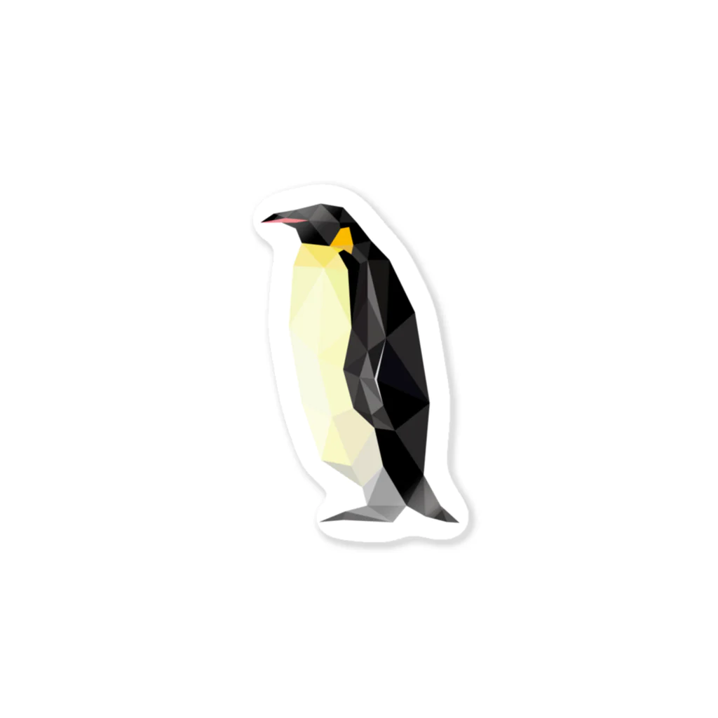 Chameleon`s Dreamのコウテイペンギン (Emperor Penguin) Sticker