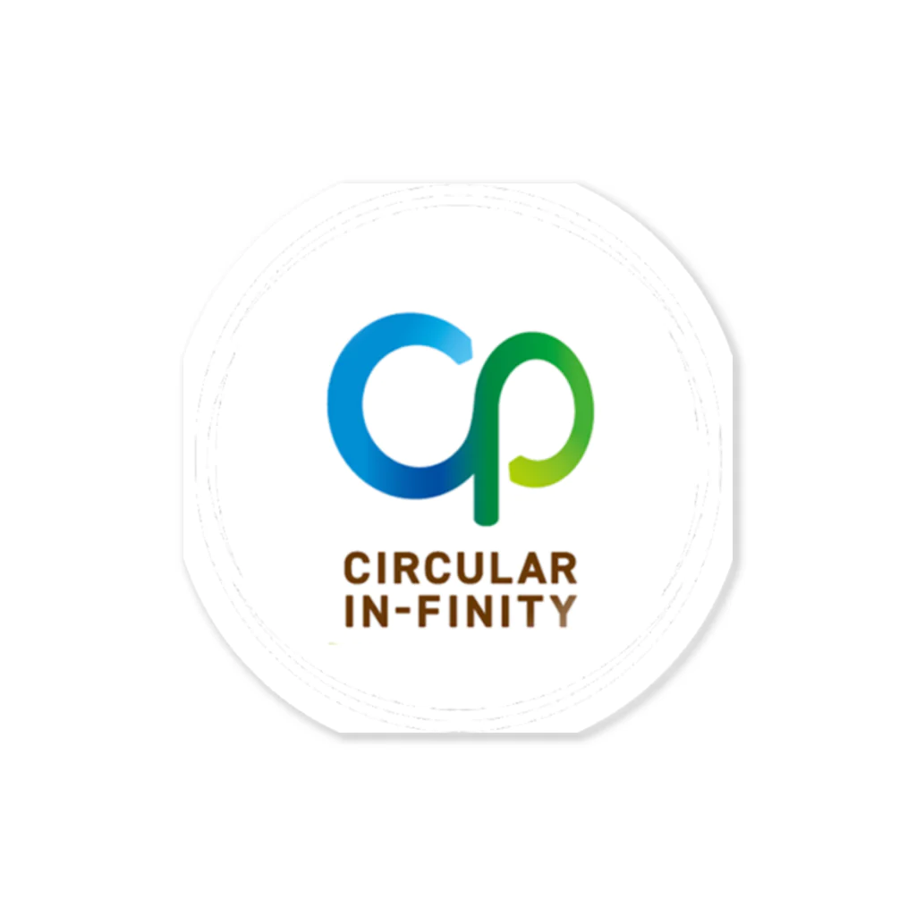 CircularIn-finityのNFT logo ステッカー