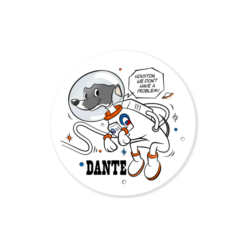 Houndy's supply イタグレ服【ハウンディーズ】のDANTEくん専用 Sticker