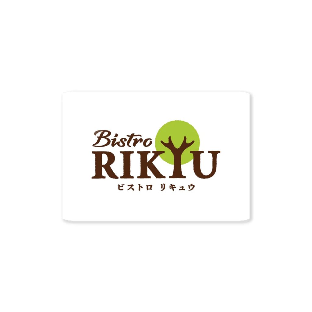 RIKYUのBistroRIKYUロゴ入りT-shirt Sticker