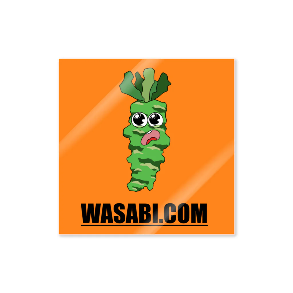 WASABI.comのWASABI グッズ ステッカー