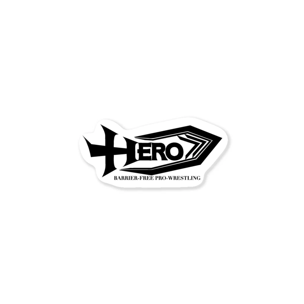 HEROバリアフリープロレスのバリアフリー第二段 ステッカー