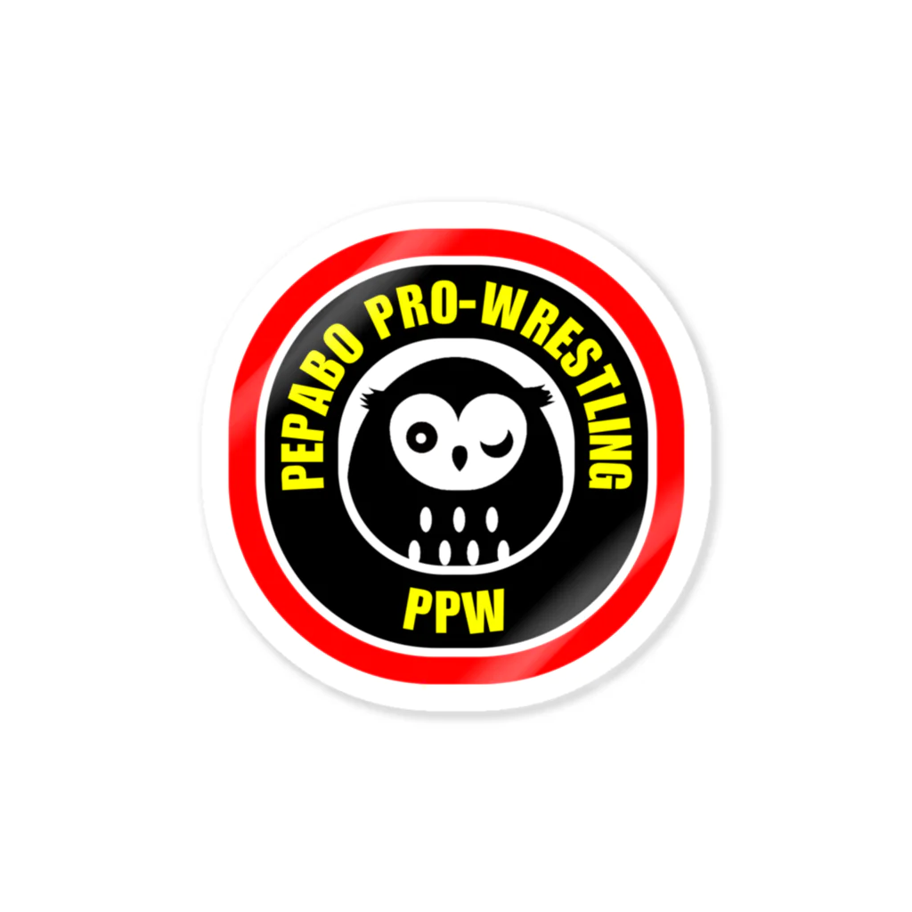 将軍グッズの【公式グッズ】PPW(Pepabo Pro-Wrestling) ステッカー