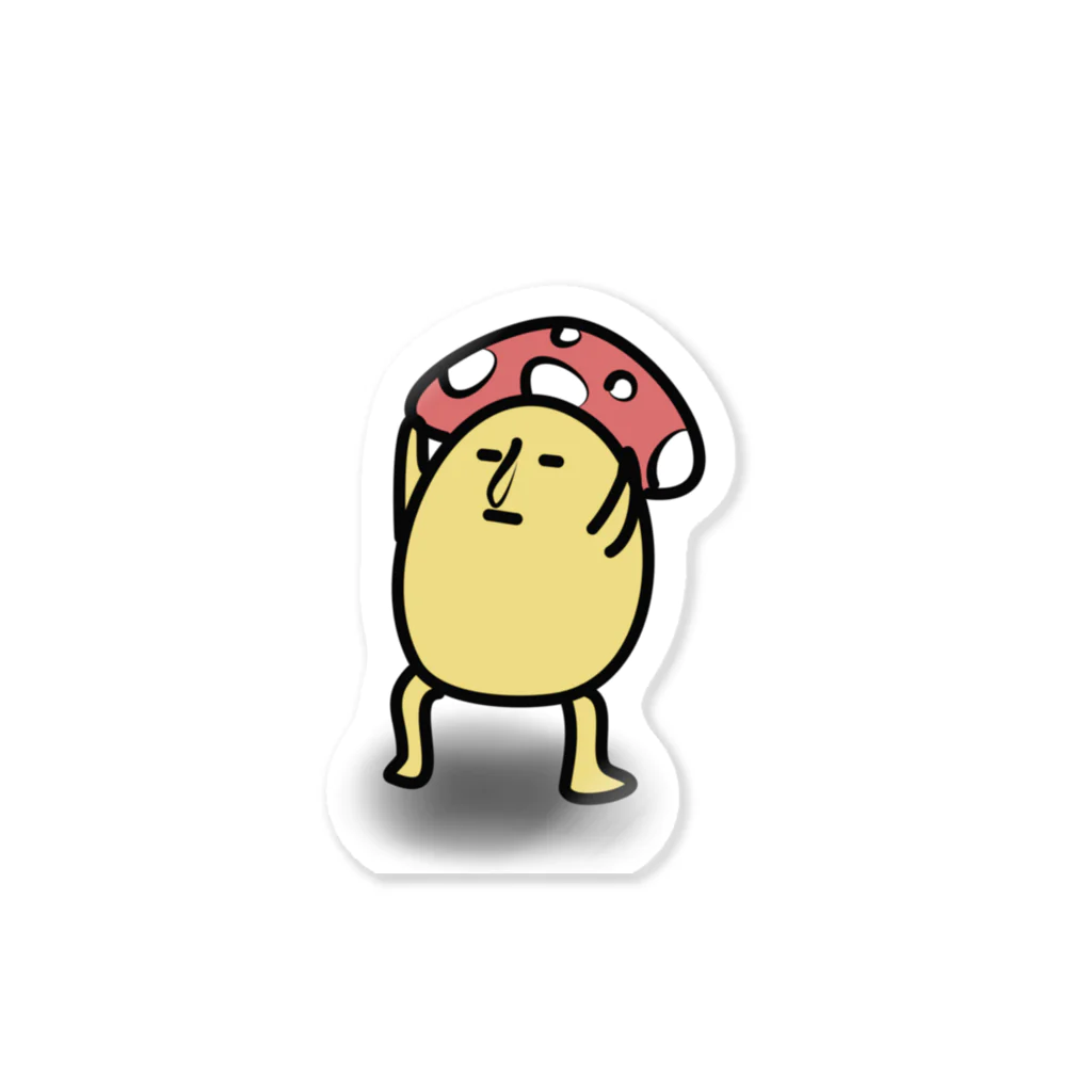 ゆでたまるのきのこ🍄 Sticker