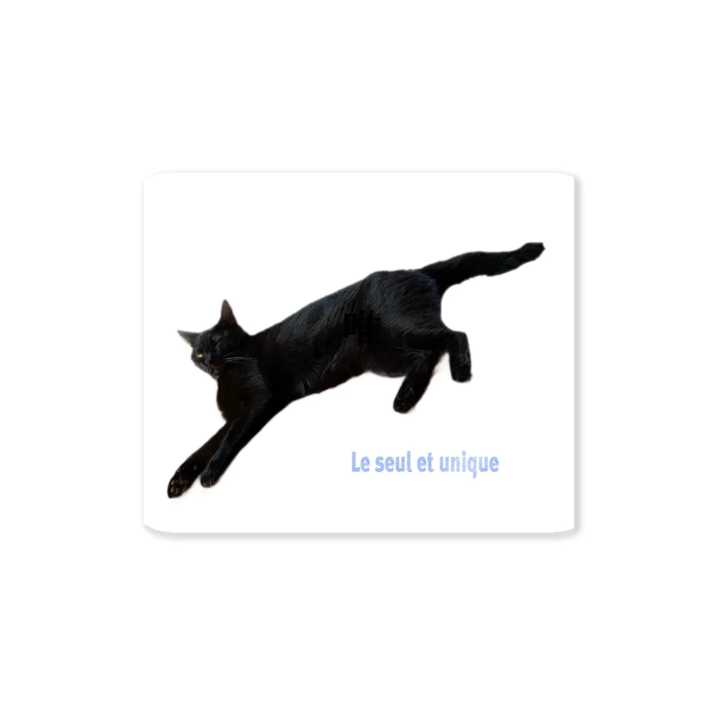 a sweet farmのきょうの黒猫 Sticker