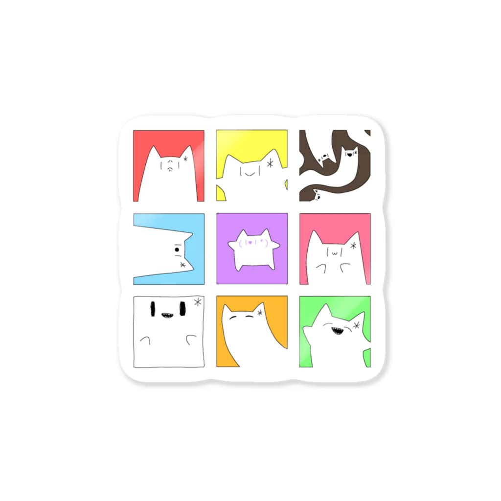 ねこいか。のマンソン Sticker