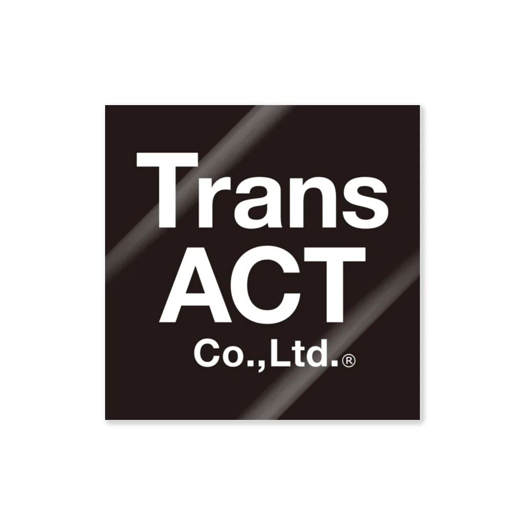 TransACT Co.,Ltd.® Official ShopのTransACT Co.,Ltd.® ステッカー