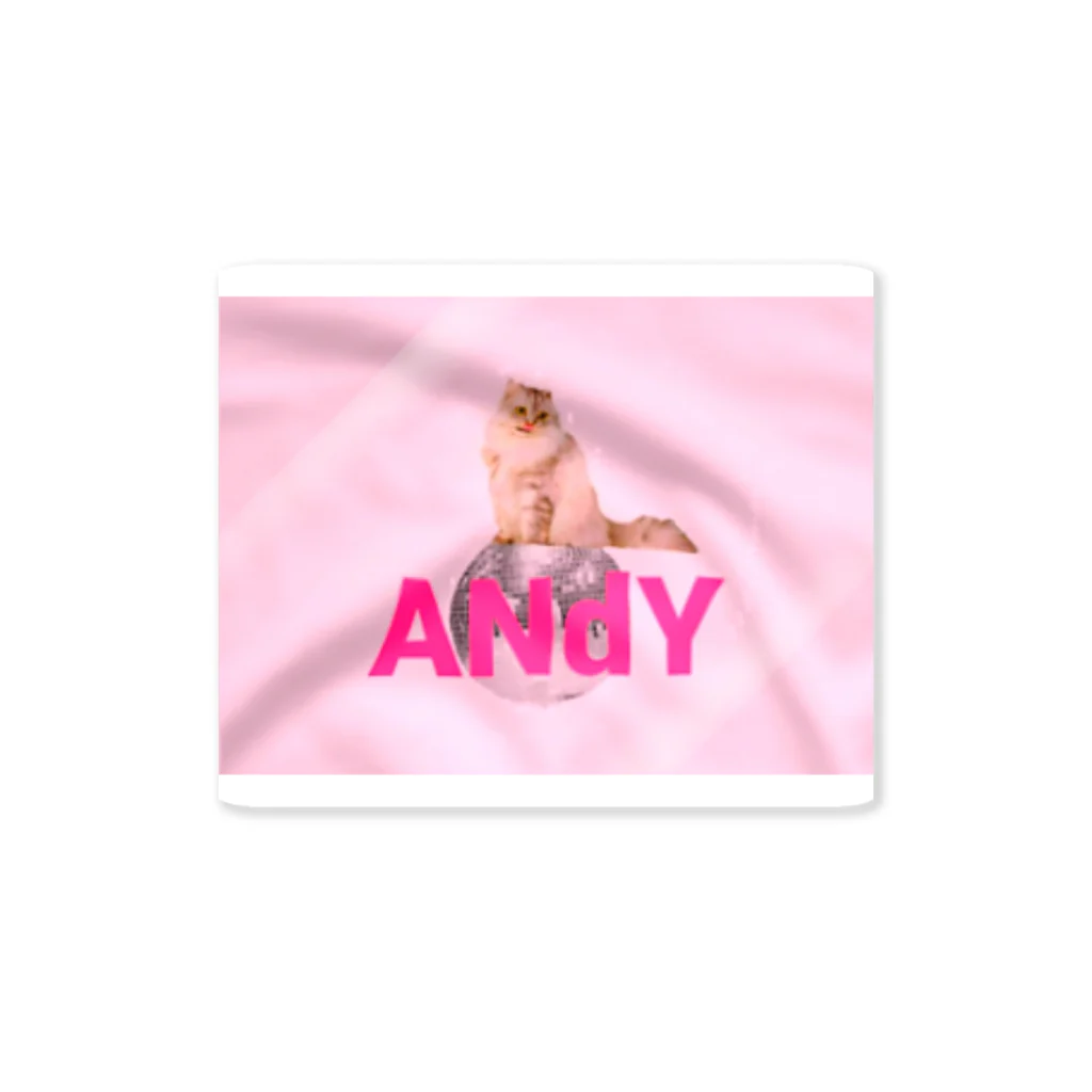 ANdYのCATパーカー Sticker